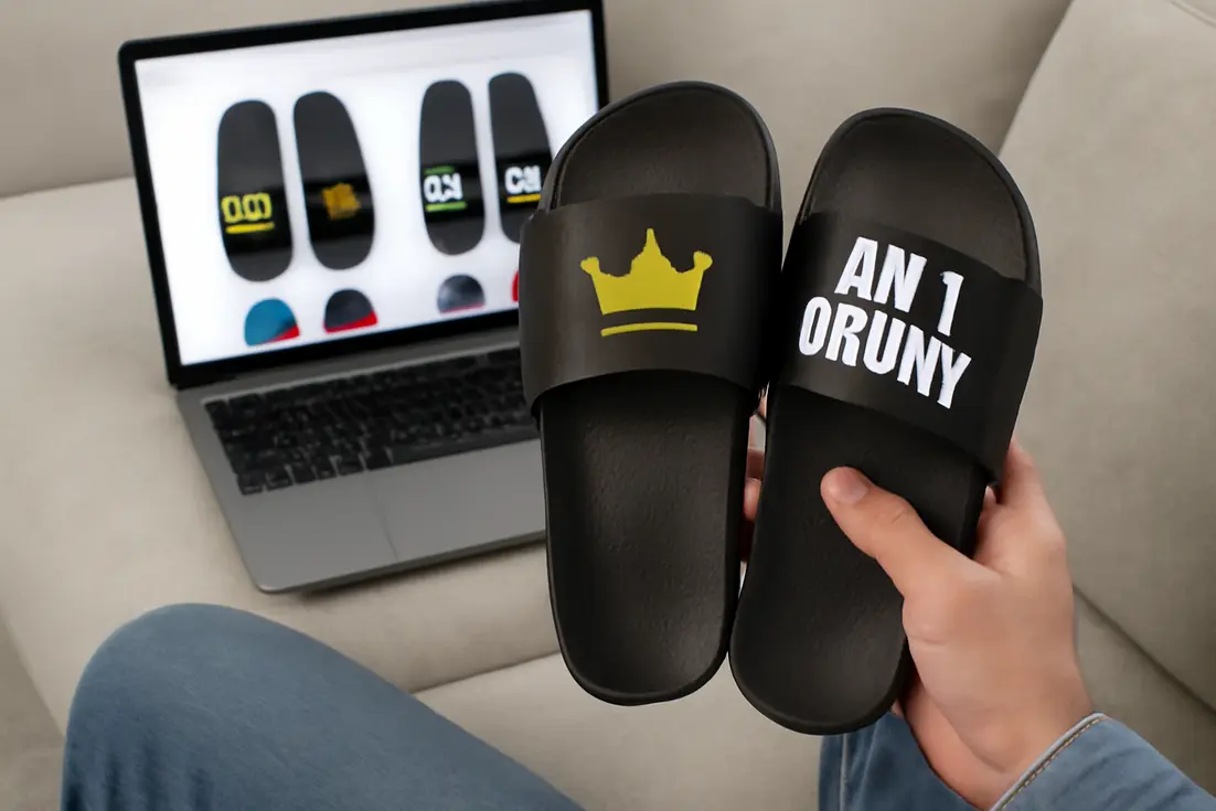 Badslippers heren sale, zwarte comfortabele slippers