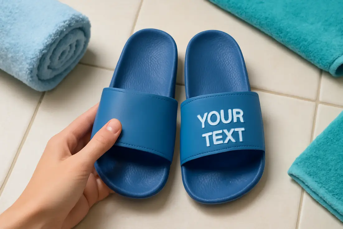 Badslippers maat 25 voor kinderen, comfortabele waterdichte teenslippers